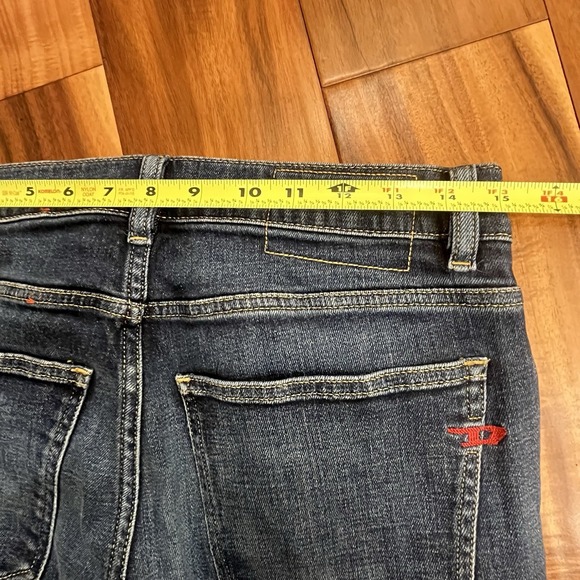 Diesel Mens Jeans Slim Skinny 30 X 30 Light Wash Blue Stretch 2019 D-Strukt - Picture 9 of 11